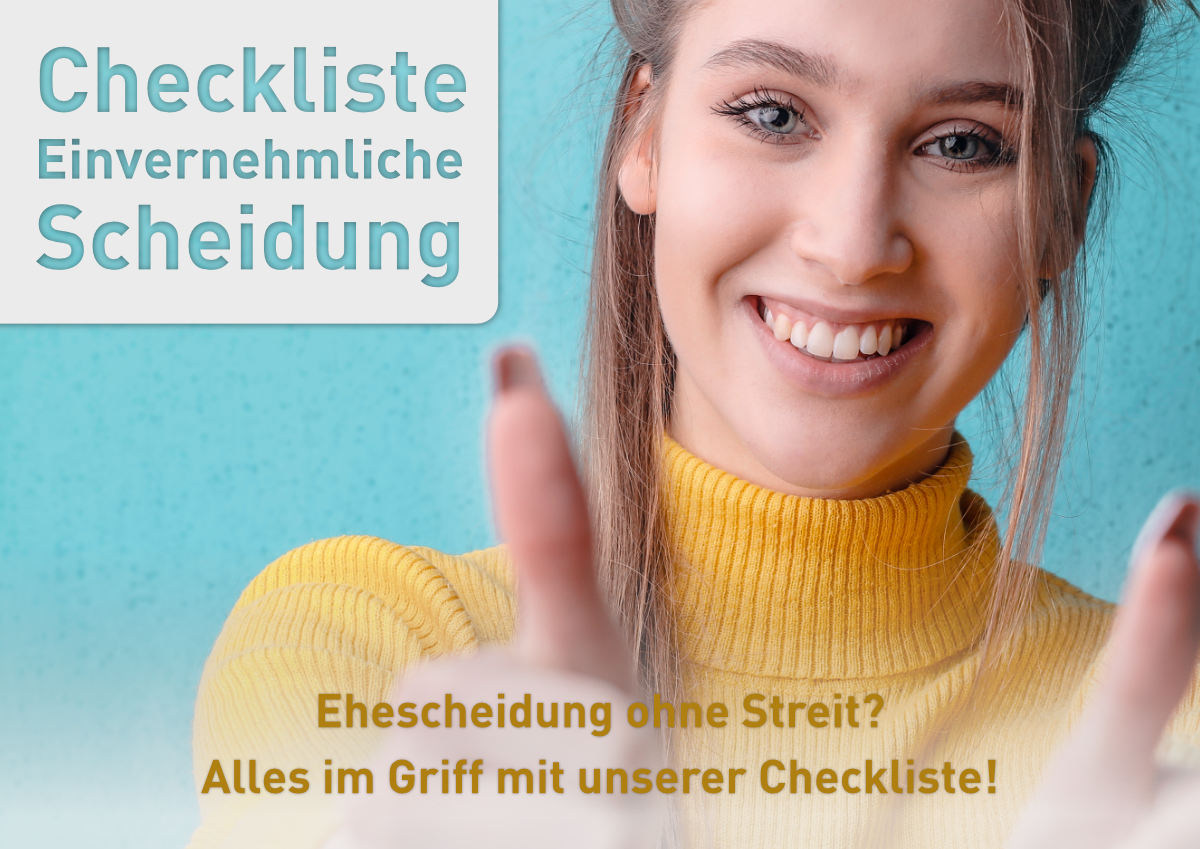 Checkliste - Einvernehmliche Scheidung