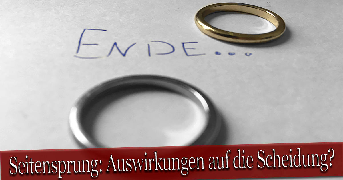 Seitensprung als Scheidungsgrund