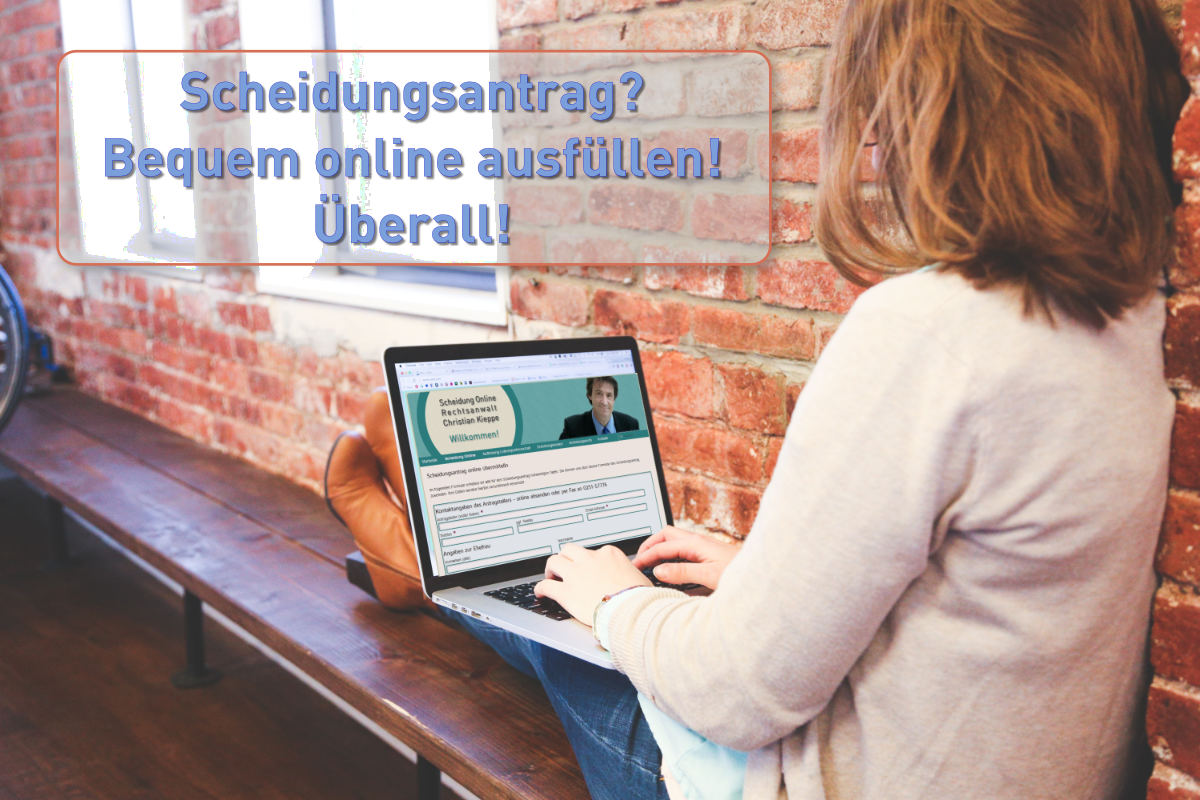 Einvernehmliche Scheidung - Scheidungsantrag bequem online ausfüllen