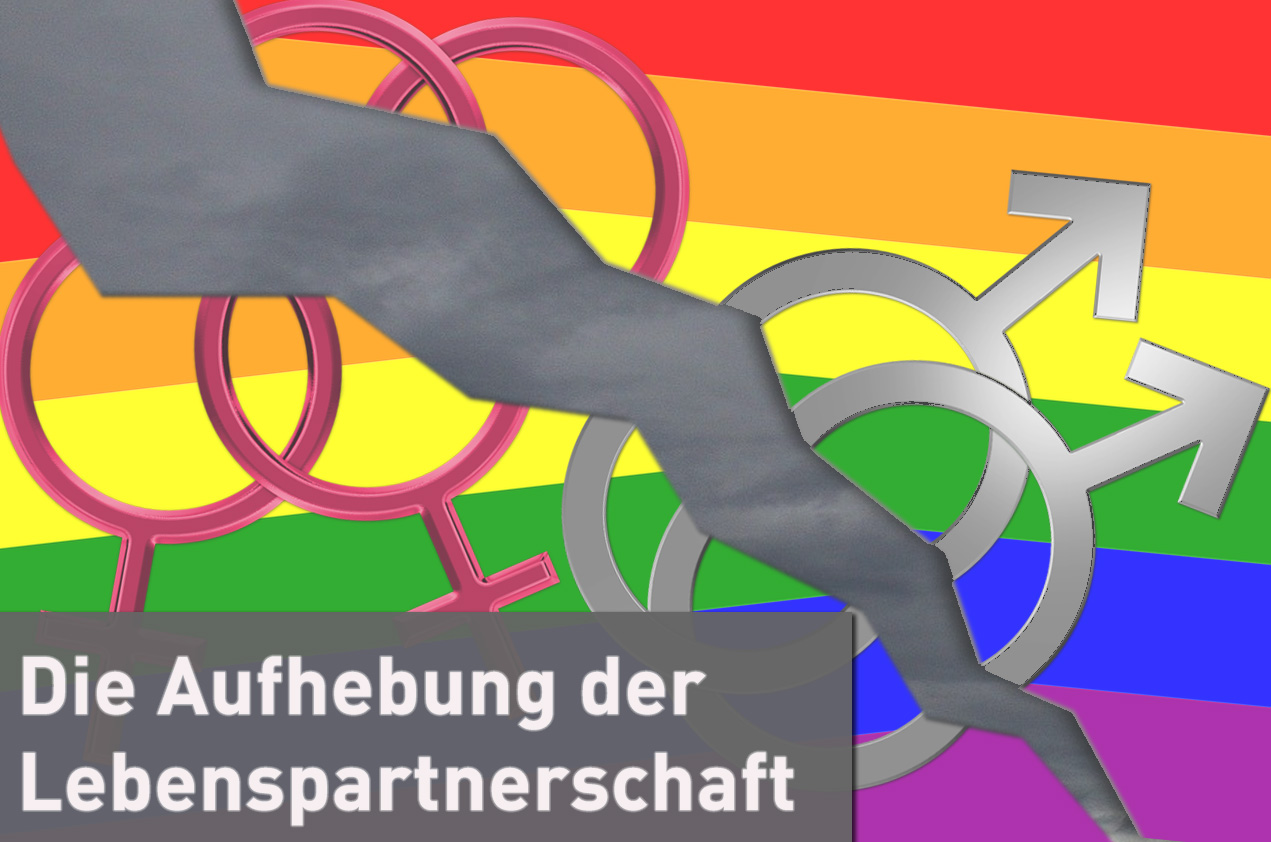 Aufhebung Lebenspartnerschaft - Homoehe