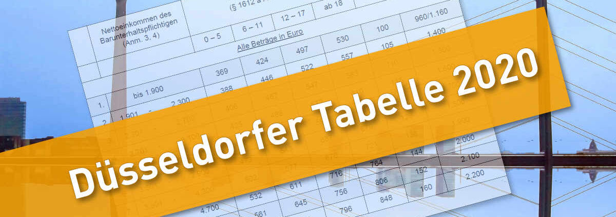 Düsseldorfer Tabelle 2020