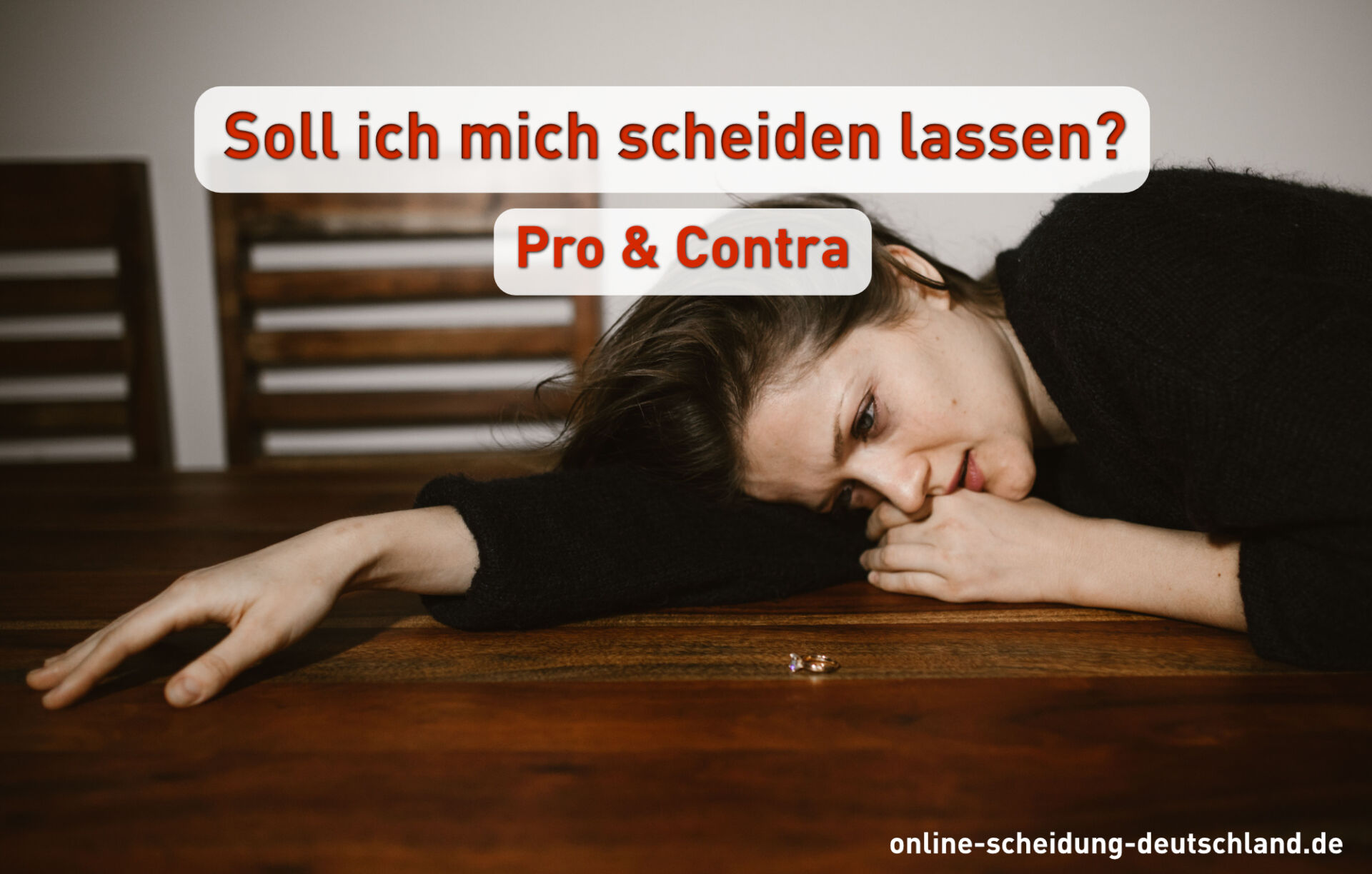 Soll ich mich scheiden lassen? - Pro und Contra